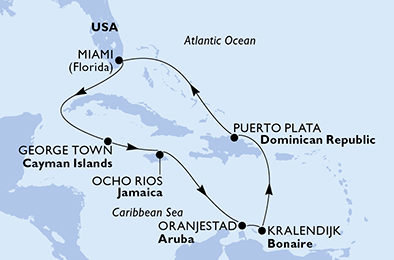 Do tropického Karibiku na MSC Poesia Do tropického Karibiku na MSC Poesia