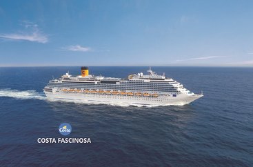 Guadeloupe, Svatý Kryštof a Nevis, Jamajka, Britské Panenské ostrovy, Dominikánská republika, , Martinik, Zámořský departement Francie z Pointe-à-Pitre, Guadeloupe na lodi Costa Fascinosa
