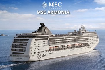 Brazílie na lodi MSC Armonia