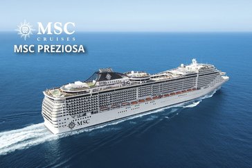 Brazílie, Portugalsko ze Santosu na lodi MSC Preziosa