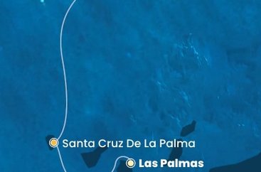 Španělsko, Portugalsko z Las Palmas na lodi Costa Fortuna