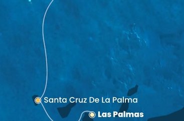 Španělsko, Madeira z Las Palmas na lodi Costa Fortuna
