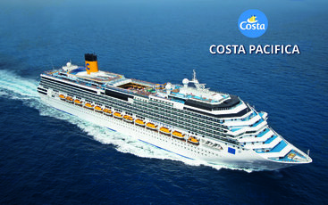 Španělsko, Itálie, Francie z Palma de Mallorca na lodi Costa Pacifica
