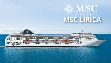 Itálie, Španělsko, Brazílie z Palerma na lodi MSC Lirica