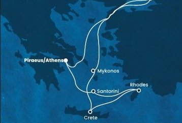 Za poznáním řeckých ostrovů a Istanbulu na Costa Fortuna
