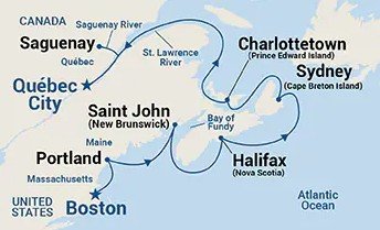 Z USA za kouzlem Kanady na Sapphire Princess